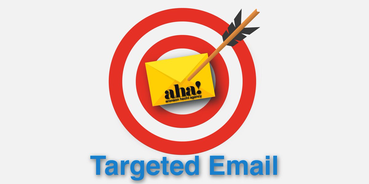 AhaAgencyNJ's tweet image. Give us a call and we’ll tell you how to stay on target when it comes to email marketing!!

#emailmarketing #targetedemail #emailmarketingcampaign #aha #ahamoment #aronsonhechtagency #marketing #marketingagency #seo #ppc #webdevelopment #webdesign #branddevelopment #graphicdesign