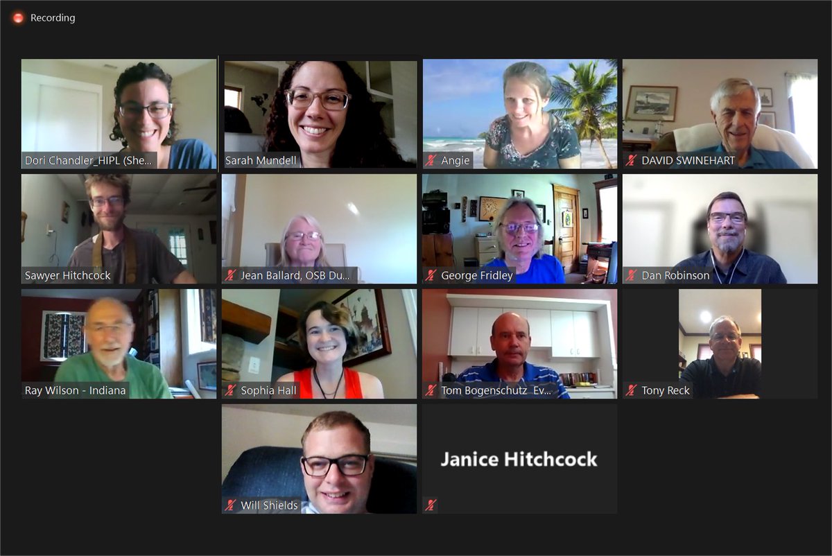 HoosierIPL's tweet image. Thank you to everyone who participated in last night’s Statewide Call, and a special thanks to Sawyer Hitchcock and Dan Robinson for sharing their learnings and insights on the pipeline protests in Minnesota and about getting solar for your home in Indiana, respectively.