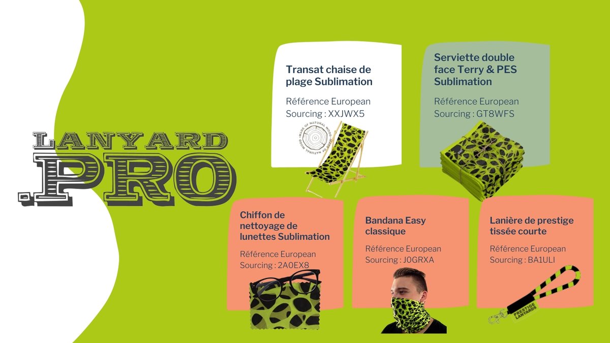 ES__Group's tweet image. 🔎 Zoom sur LANYARD . PRO...

Une gamme de cordons imprimés respectueux de l'environnement entièrement fabriqués à partir de matériaux recyclables, c'est nouveau et c'est sur #EuropeanSourcing ! Retrouvez ce nouveau partenaire sur swll.to/GKOBFW6,