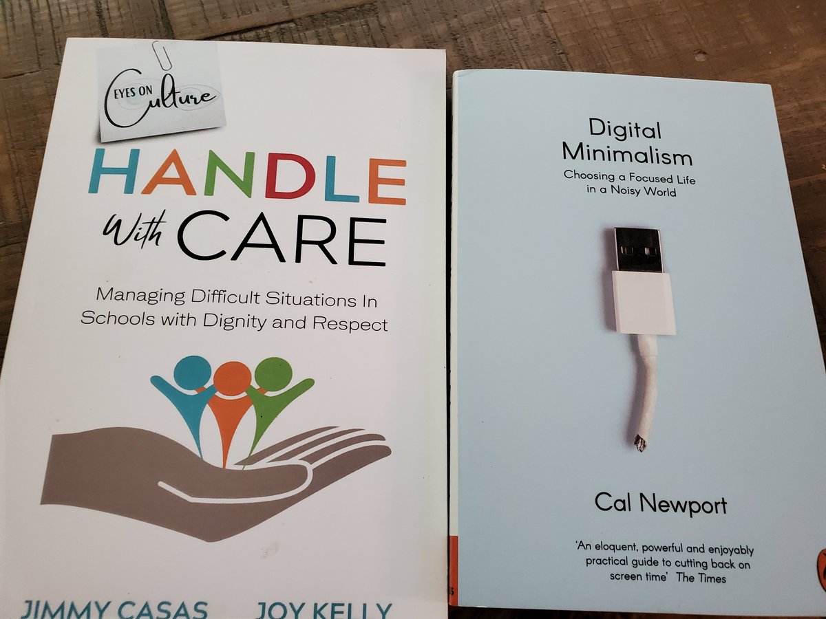 JMewbornEC3JCSS's tweet photo. Two books that I am looking to finish up over the next few weeks.  Been spending time with family and friends over the last few weeks and haven't touched a book.  Now it's time to dive right in.  #vcmsleaders #readtolead #forsythpln https://t.co/LByCWXG5GD
