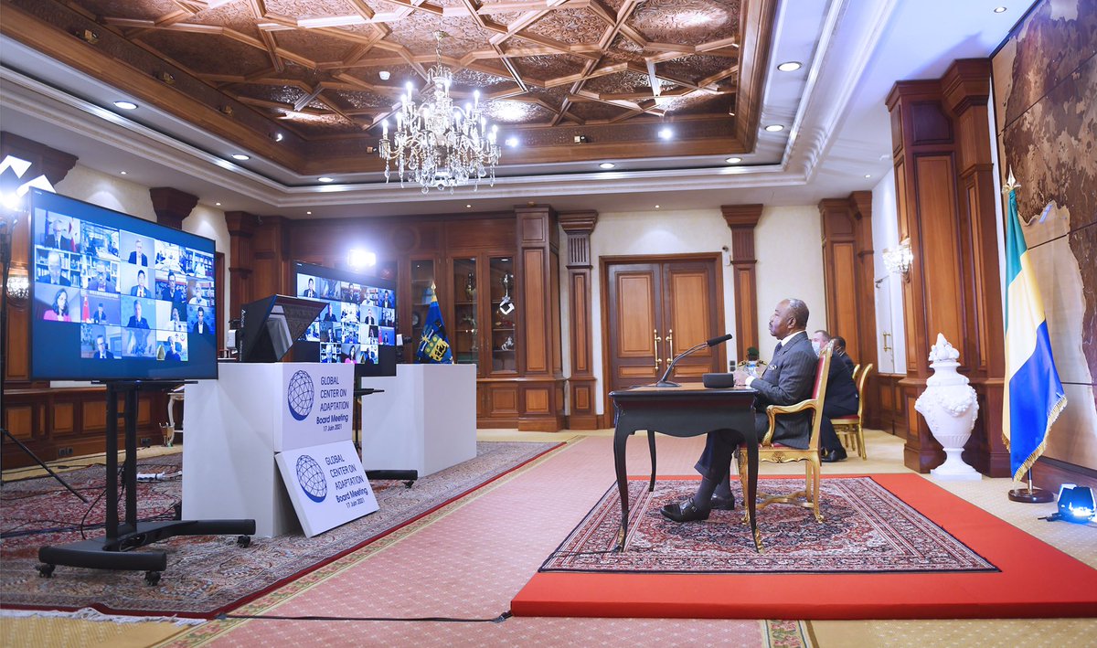 Ali Bongo Ondimba tweet media