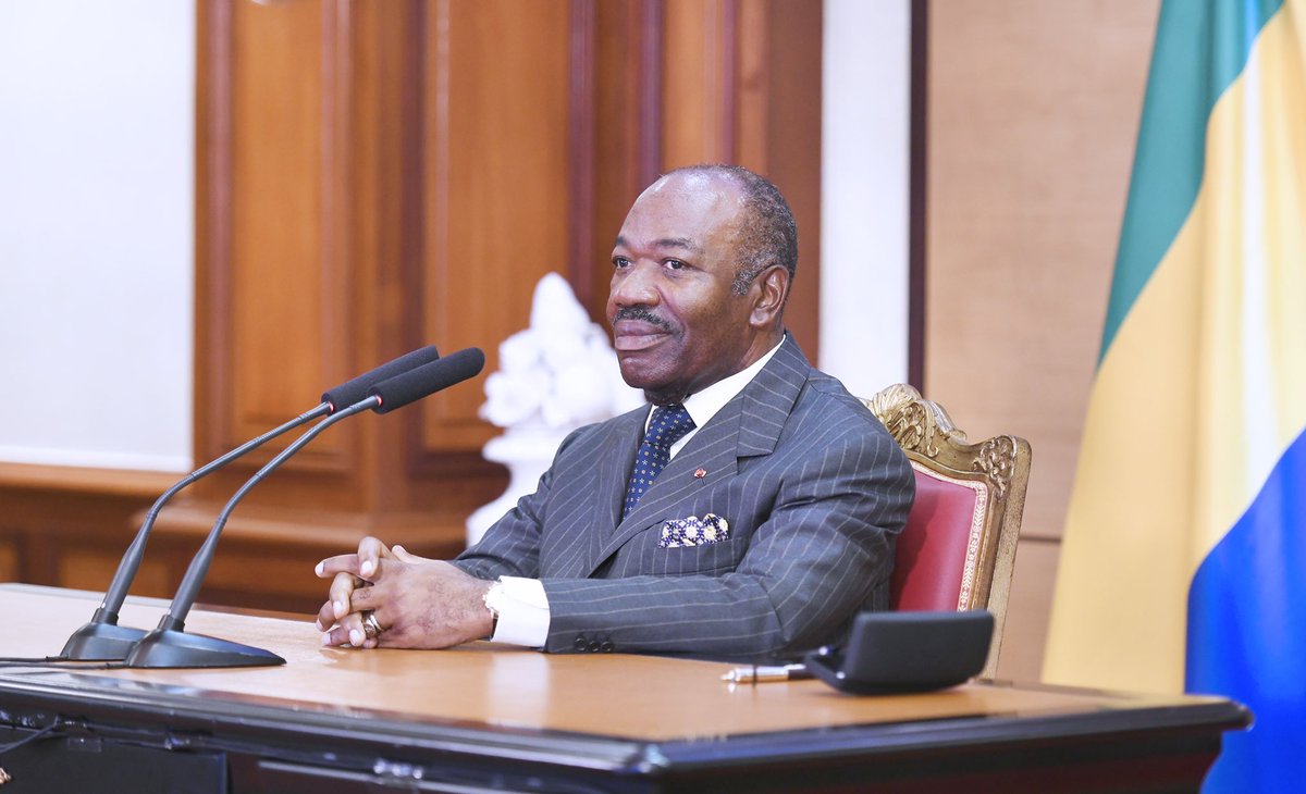 Ali Bongo Ondimba tweet media