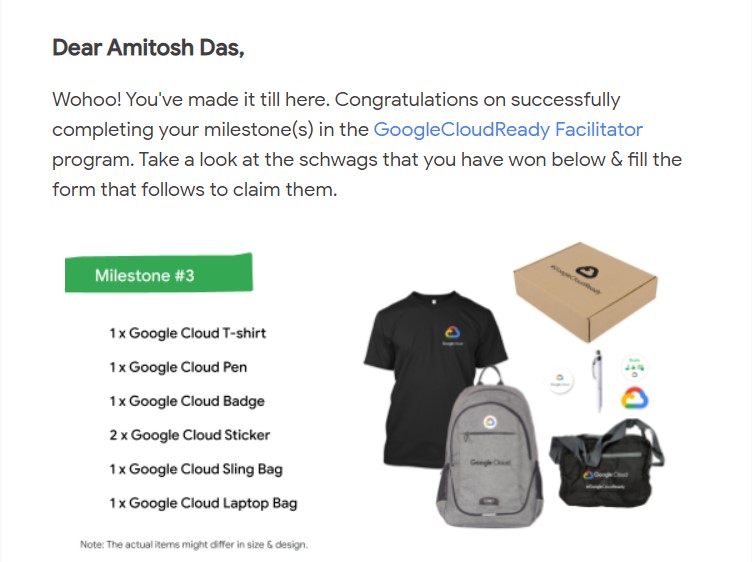 AmitoshDas5's tweet photo. Finally completed the #googlecloudready program. It's a great experience to learn Google Cloud fundamentals. Thank you, Google for giving me such a great opportunity.
#googlecloudready #GoogleCloud #achievementunlocked https://t.co/aod99mBHLl