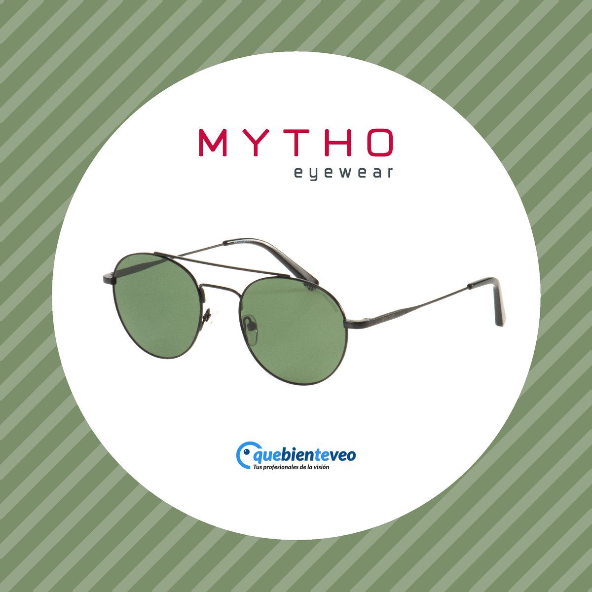 OpticasMarco's tweet photo. "Estas gafas #Mytho nos tienen enamorados, por decir poco 😍 ¿Os gustan?

@mytho.eyewear.europa
@opticas_quebienteveo"
#mythoeyewear #quebienteveo #gafas #gafasdesol #gafasdemoda #gafasmodernas #gafasverdes #saludvisual #eyewear https://t.co/TqUzfBss7z
