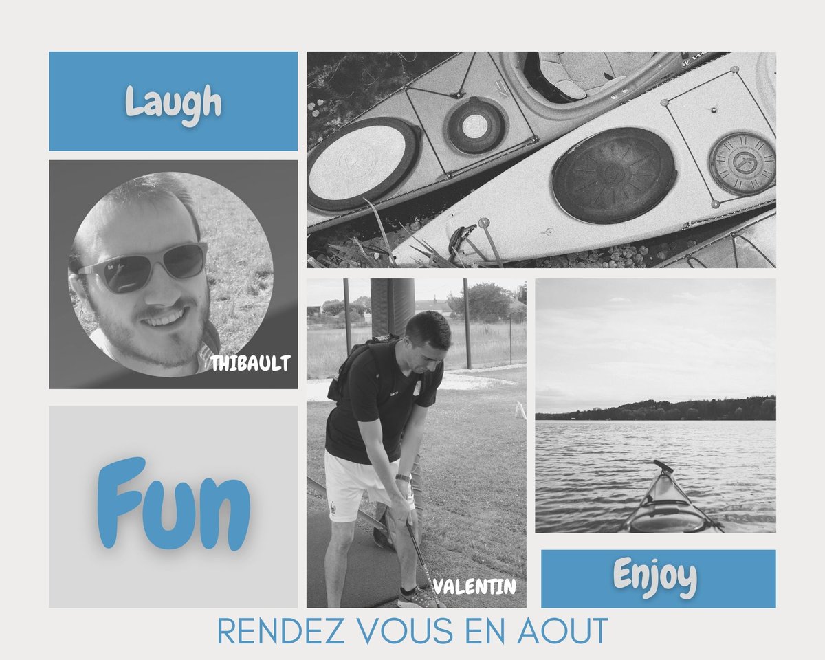 du canoë pendant tes vacances, çà te dit? alors rejoins Thibault et Valentin
C'est ici que çà se passe : sites.google.com/site/adesli36/…