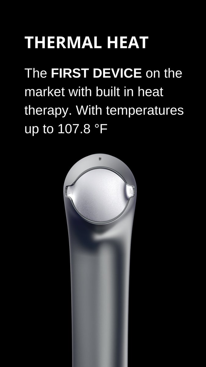 FlowRecoveryUK's tweet image. Nano by Flow, the first Massage Gun device on the market with built-in heat therapy. Don't want to miss out? Sign up today by the link in the bio! #VIPaccess #technology