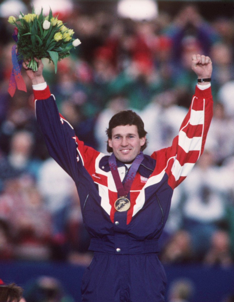 Make sure you wish Dan Jansen a Happy Birthday today‼️

Dan's road to Olympic Gold inspired everyone in America, showing that perseverance, determination, and patience can help lead you to success 🥇

How did his story inspire you❓

📸Getty Images