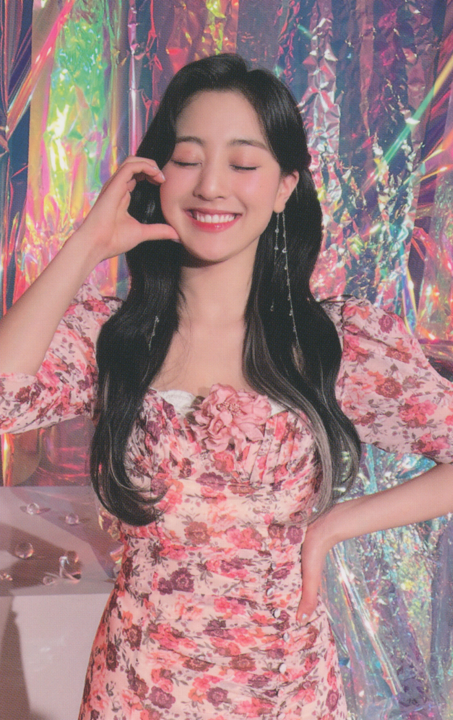 Jihyo Official Photocard Twice 10th Mini Album Taste of Love