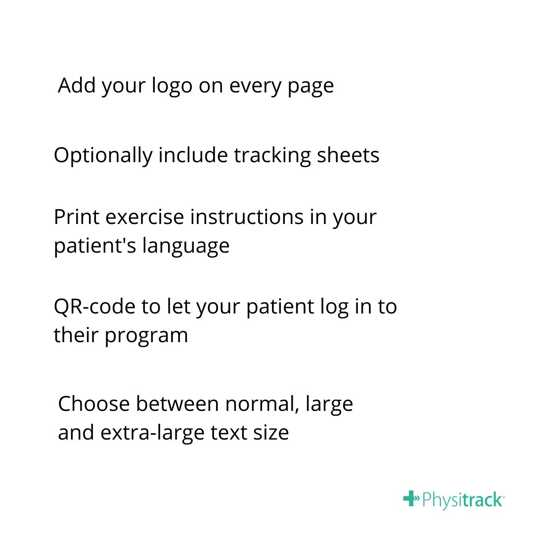 physitrack's tweet photo. Are you a friend of printouts?
Sometimes it is just nice to go back to basics and use printouts for patients. We have this option too 🖨️
Want to learn more? Click here👉https://t.co/m6SK9ZX7lY
#physitrack #physiapp #prinouts #practitioner https://t.co/i4sVS6hNxJ
