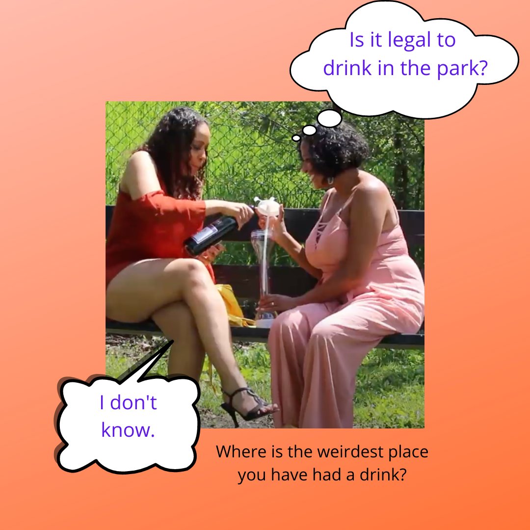 Summer means cookouts, hot weather, and day drinking (responsibly of course!) Where is the weirdest place you've had a drink? ☀️🌊🏖️🌴🍹

#funnymemesoftheday #comedyduos #comedywomen #comedyislife