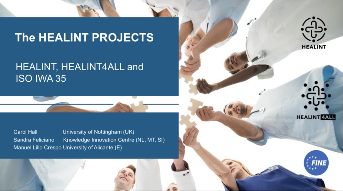 Today we have participated in <a href="/FineEurope/">FINE-Europe</a> Conference sharing our achievements and explaining the process of Healint Projects. Getting to know other relevant initiatives to improve healthcare learning quality in Europe with colleagues from <a href="/QualMentProject/">QualMentProject</a> <a href="/EFNBrussels/">EFN</a>