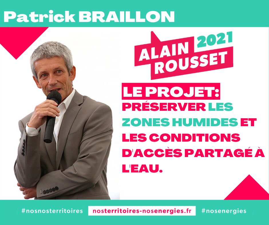 79avecRousset's tweet photo. Comme ttes celles et ceux qui ont eu le plaisir d’aller au meeting d’@al_rousset à #Merignac @patrickbraillon a remarqué l’attachement de ce dernier au @pmaraispoitevin et à la biodiversité en général.Convaincu lui-même,il a choisi de mettre l’accent sur cet axe du projet #AR2021 https://t.co/8jUZtTRH0j