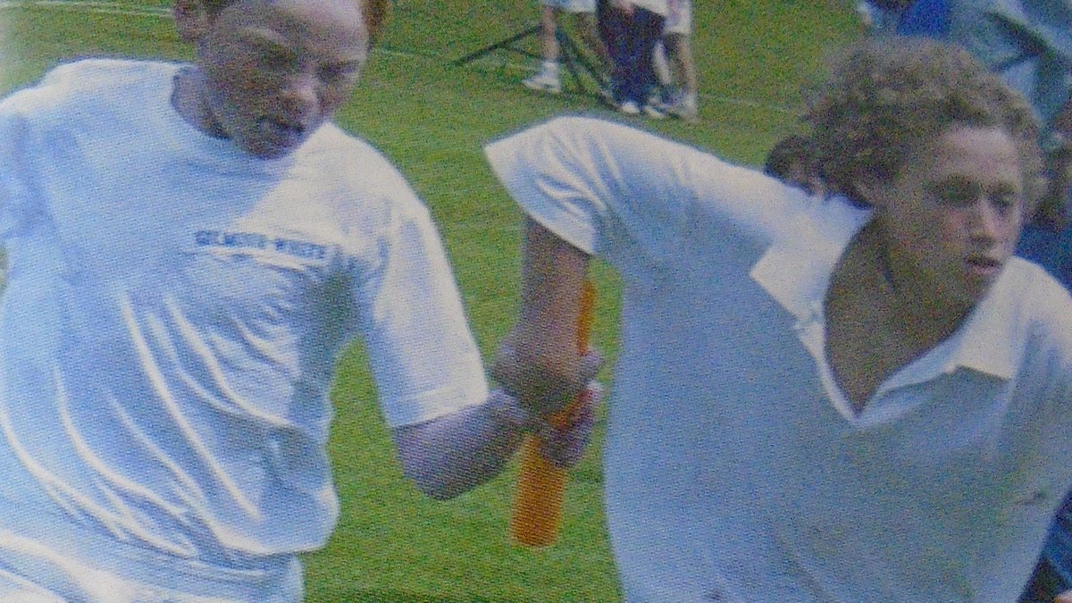 Tomorrow is Sports Day! So this #throwbackthursday enjoy these pictures from days gone by of the 100 yard dash in the 1950s, long jump in 1969, Girls' 100m from 1997 and the relay from 2004. What was your favourite event at Sports Day?