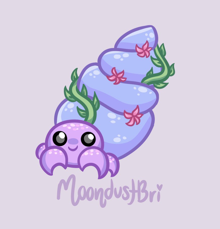 Tulip crab pet concept for <a href="/WonderWorksRB/">Wonder Works Studio</a> One of my favorite crab concepts I’ve made!💖🦀🌸