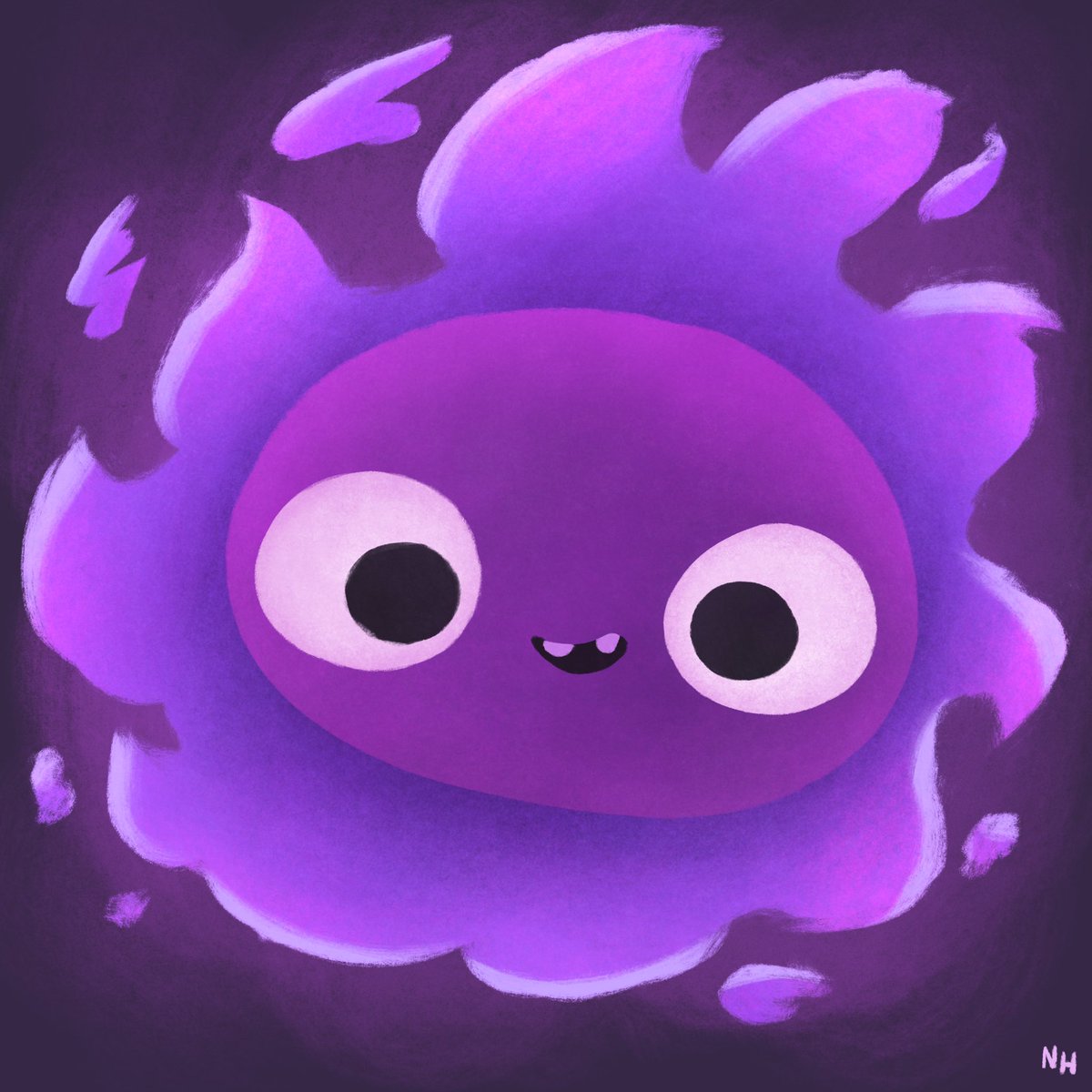 heynate88's tweet photo. My take on the Pokémon Ghastly 👻😈 #pokemon @Procreate #GottaCatchEmAll https://t.co/fotNj0Nvt2