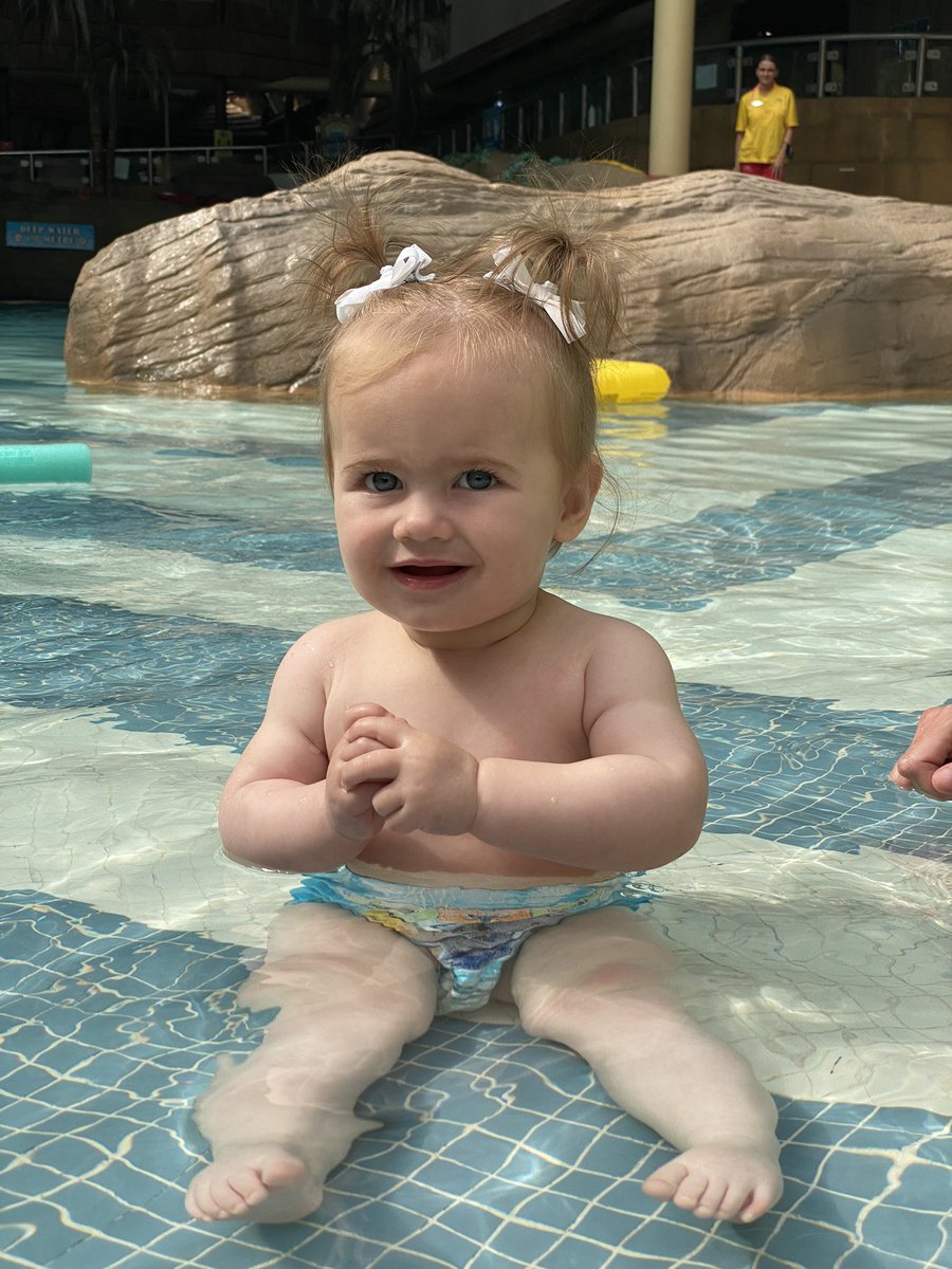 SandcastleWater's tweet photo. Is this the next generation of Lifeguard? Sienna looks to be following in her parent’s footsteps after joining in The World’s Largest Swimming Lesson #WLSL21 @TheWLSL @WWA https://t.co/yei0VvBNBQ