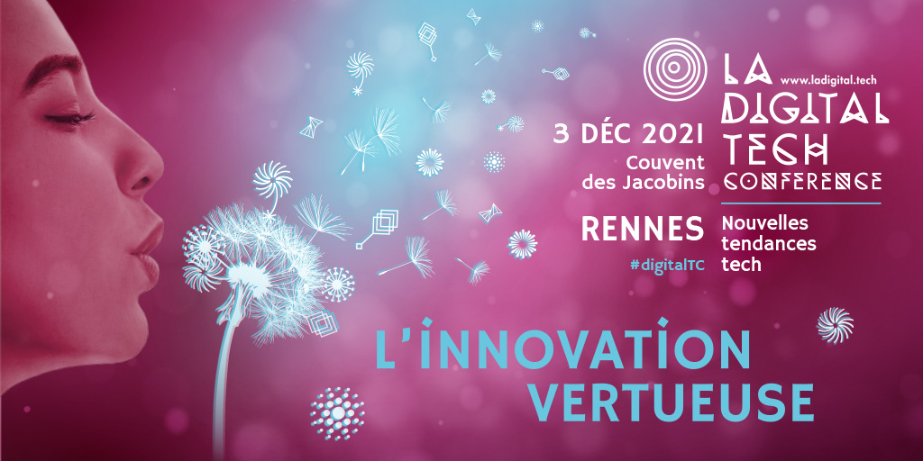 En route pour une 6e édition de la Digital Tech Conference ! 🚀
RDV le 3 décembre pour explorer le thème de l'#InnovationVertueuse.
Pour en savoir plus ➡️lnkd.in/dTBZ3FS
La #digitalTC, un événement coproduit avec 
<a href="/Le_Poool/">Le Poool x La French Tech Rennes St-Malo</a> &amp; <a href="/Inria_Rennes/">Centre Inria de l'Université de Rennes</a>. 
#Rennes