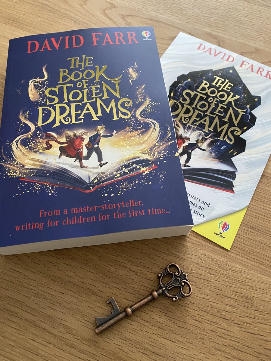 Thank you so much for the exciting book post @DavidFarrUK @Usborne 🥳❤️📚 I’ve had one of those days and this was such a fab surprise! Can’t wait to sink my teeth into #thebookofstolendreams