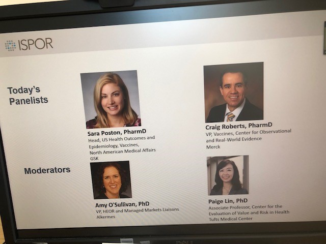PeterNeumann11's tweet photo. .@ISPOR Boston webinar, interesting to see variation in cross-national #HTA approaches of #vaccines, as well as differences in economic evaluation. And lack of consistent attention to societal impacts.  
@TuftsCEVR @PaigeLin_HEOR #publichealth @dollendorf @PSynnott29 #COVID19 https://t.co/waXTtAeUui