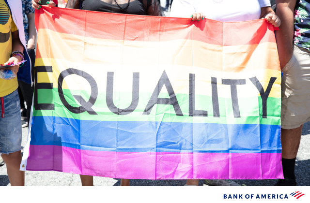 SeanDagesse's tweet photo. It's #PrideMonth and I’m celebrating my LGBTQ+ teammates and the efforts my company, @BankofAmerica, takes to cultivate a culture of inclusion for all. #BofAPride https://t.co/kvNaNtyB2F https://t.co/QqLUVQTrBp
