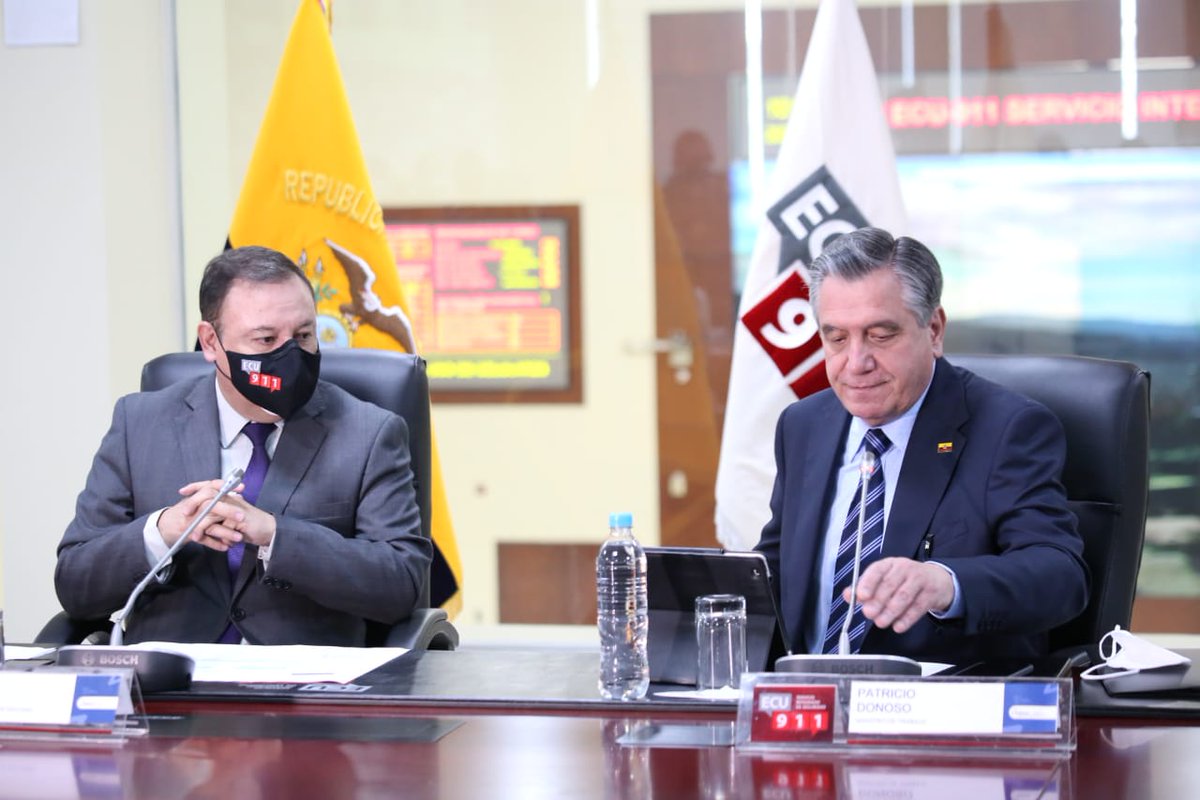 MinTrabajoEc's tweet photo. #MDTInforma | El 25 de junio de 2021, se presentará al #COENacional el Plan de Retorno Progresivo al Trabajo Presencial, seguirá las normas de bioseguridad establecidas y entrará en vigencia el 1 de julio de 2021, manifestó el ministro @DonosoEcuador. 

#JuntosLoLogramos https://t.co/NPnaTkIQ76