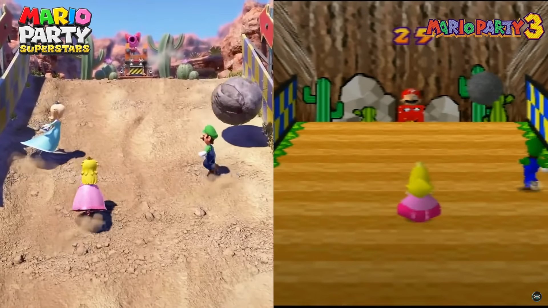 Super Mario Party vs. Mario Party Superstars