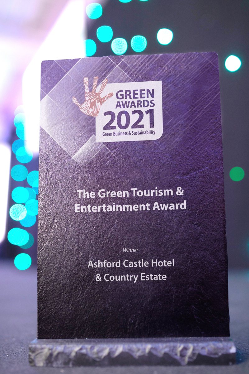 green_awards's tweet photo. Congratulations to @ashfordcastle on winning The Green Tourism &amp; Entertainment Award! #GreenAwardsIRL https://t.co/vrsq8IFEoA