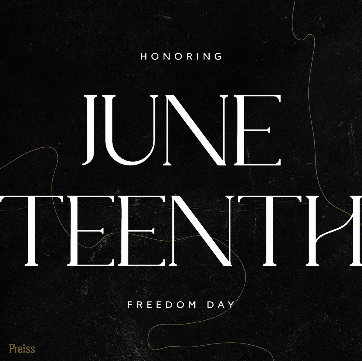 LoftsAtRandall's tweet photo. In honor of Juneteenth, our office will be closing at 1PM on Friday, June 18th and will be closed on Saturday, June 19th. We will return to normal business hours on Monday, June 21st. https://t.co/9PwkWHtnsU