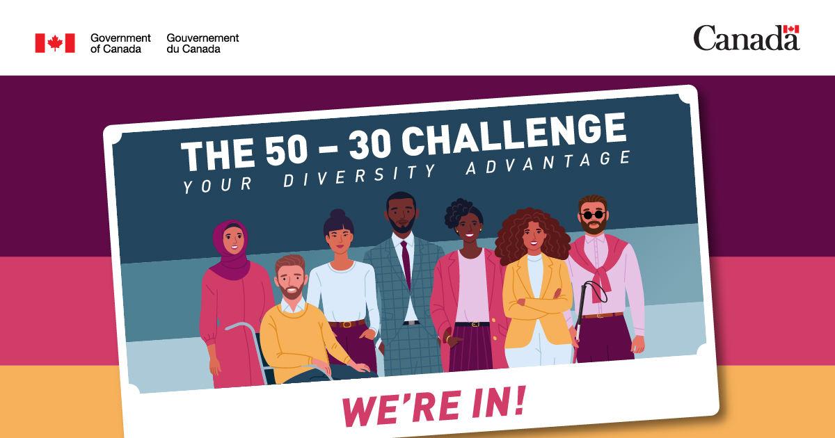 Ocean_Networks's tweet photo. The ocean thrives on diversity and so do we. With great #PRIDE we have accepted the #5030Challenge. “ONC is fostering innovation by embracing diversity &amp; inclusion, inviting new perspectives &amp; insights into their work” @ISED_CA Minister @FP_Champagne Read: https://t.co/7oFn7qxaeZ https://t.co/GVSmV0VUcD