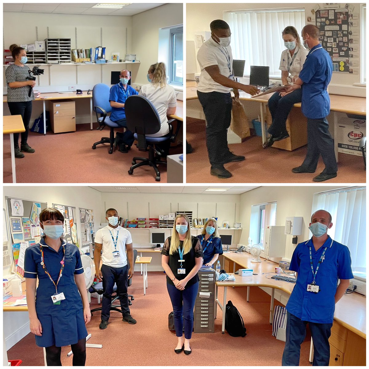 DCHStrust's tweet image. A successful day of filming for our #SupportingStudentSuccess campaign. Thank you to Warren, Carol, Hannah, Liam, Claire, Graham &amp;amp; Janine for stepping out of their comfort zones &amp;amp; getting infront of the camera to talk about the benefits that students bring to the workplace 🎥👍🏻