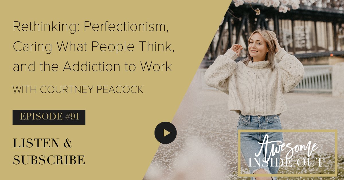 Find harmony in your work and personal life by setting better boundaries, reinventing your perspective on stress, and enjoying life more. Listen now to my conversation with Courtney Peacock→ apple.co/3xHCLiH