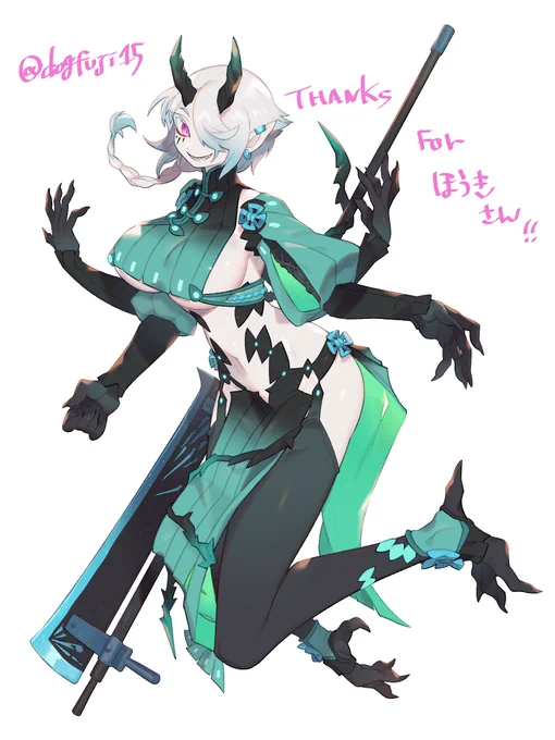 Skebご依頼ありがとうございました!りょうさん!💙衣装デザインさせていただきました🙏
https://t.co/QhDele5KRc #Skeb #Commission @skeb_jpより 