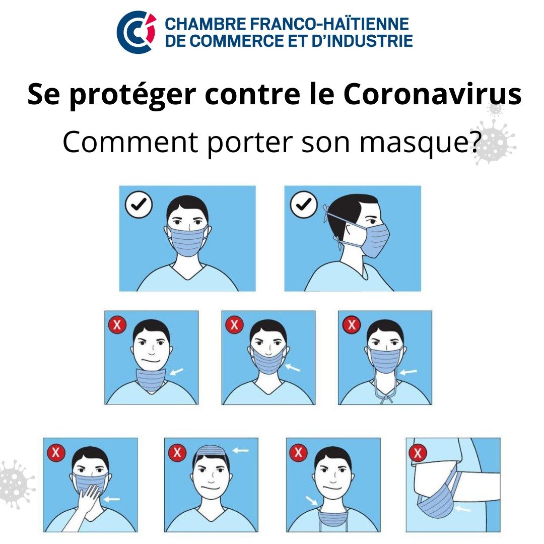 AGERCA1's tweet photo. Comment porter son masque 😷❓

#Covid19 #Haiti #AGERCA #DanjeApouNouTout #MeteMaskOu #LaveMenW #coronavirus https://t.co/VotHD2Z6ec