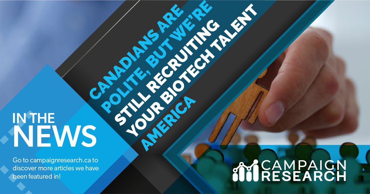 A Campaign Research/Innovation Economy Council poll has been featured in a TechCrunch piece that touches on why Canadians gravitate towards better paying jobs in the US.

Click the link to read more about it! bit.ly/3vCTpye

#techcrunch #canadiantech #cantech #technology