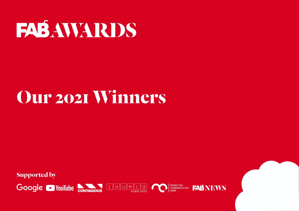 TheFABAwards's tweet photo. Announcing our #Winners for The 23rd FAB Awards: https://t.co/iyhgujU064 Congratulations All! #thefabawards #thefabawards2021 #fabawards #fab #fabawards2021 #designaward #creativeaward #food #beverage https://t.co/uGhvxKLFaT