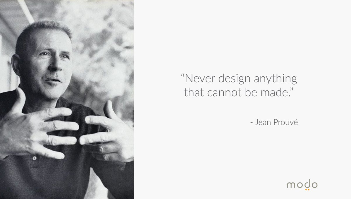 More about Jean Prouvé:  pos.li/2h1hri

#industrialdesign
