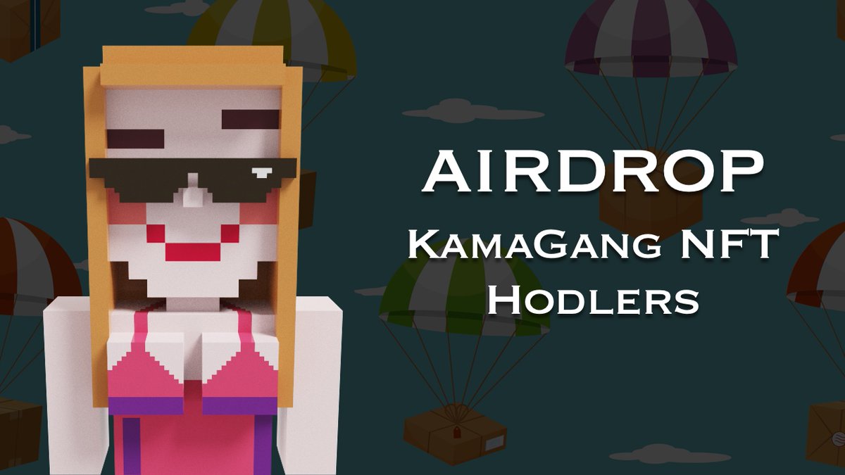 Hey KamaGang NFT Hodlers! You’ll be rewarded with our token $KAMA. 125K $KAMA token airdrop will be made to KamaGang #NFT holders via snapshot at a random time from today until the start of the Uniswap V3 Listing (23 June).
Stay tuned!

 #Airdrop #NFTs #NFTCommunity #uniswap