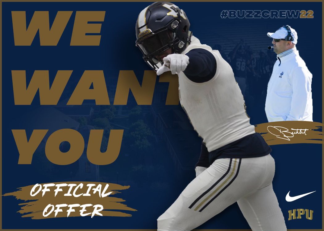 After a great conversation with @CoachSnyde, I am blessed to have received an offer to play football at Howard Payne University!