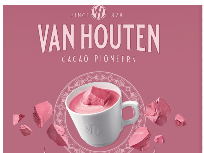 ConfectioneryNw's tweet photo. Deep dive inside Van Houten’s new ruby chocolate powder - LISTEN https://t.co/g5hejZYHyM @BarryCallebaut https://t.co/MGoJsEosdb