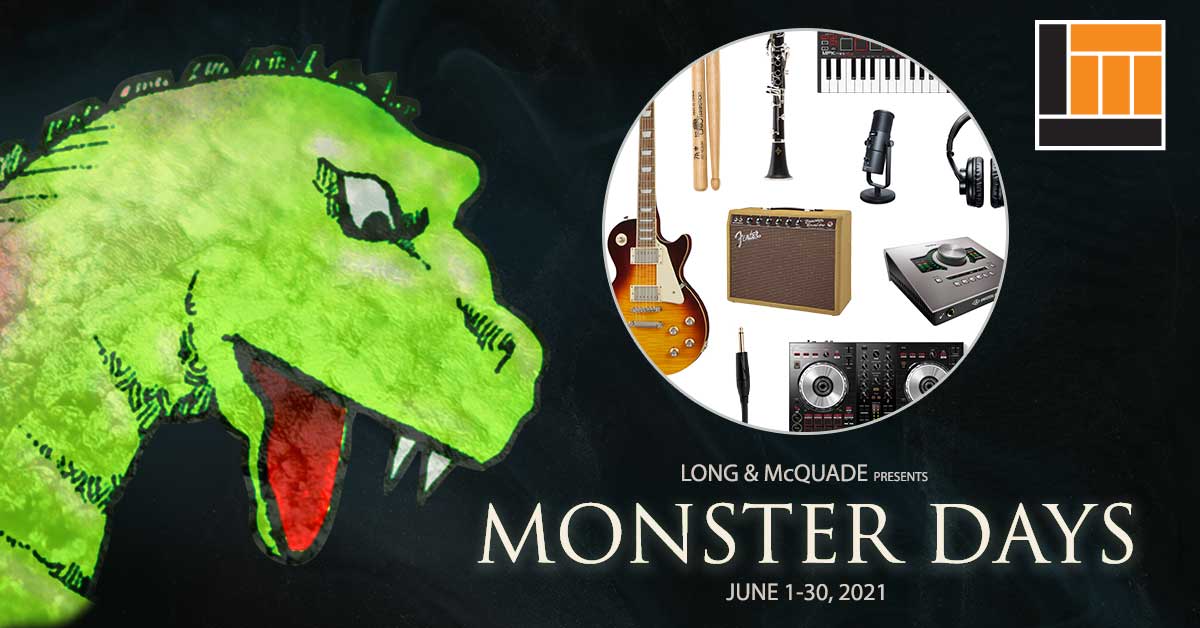 LongMcQuade's tweet photo. Donβt miss out on all of our #MonsterDays deals available online and in-store plus our contests! Weβre also offering 6 months 0% financing on all products. Visit https://t.co/S2K6yXXEvQ for more info! #LongandMcQuade #MusicStore #MusicShop #InstrumentStore #InstrumentShop https://t.co/aDzLMvs9aS