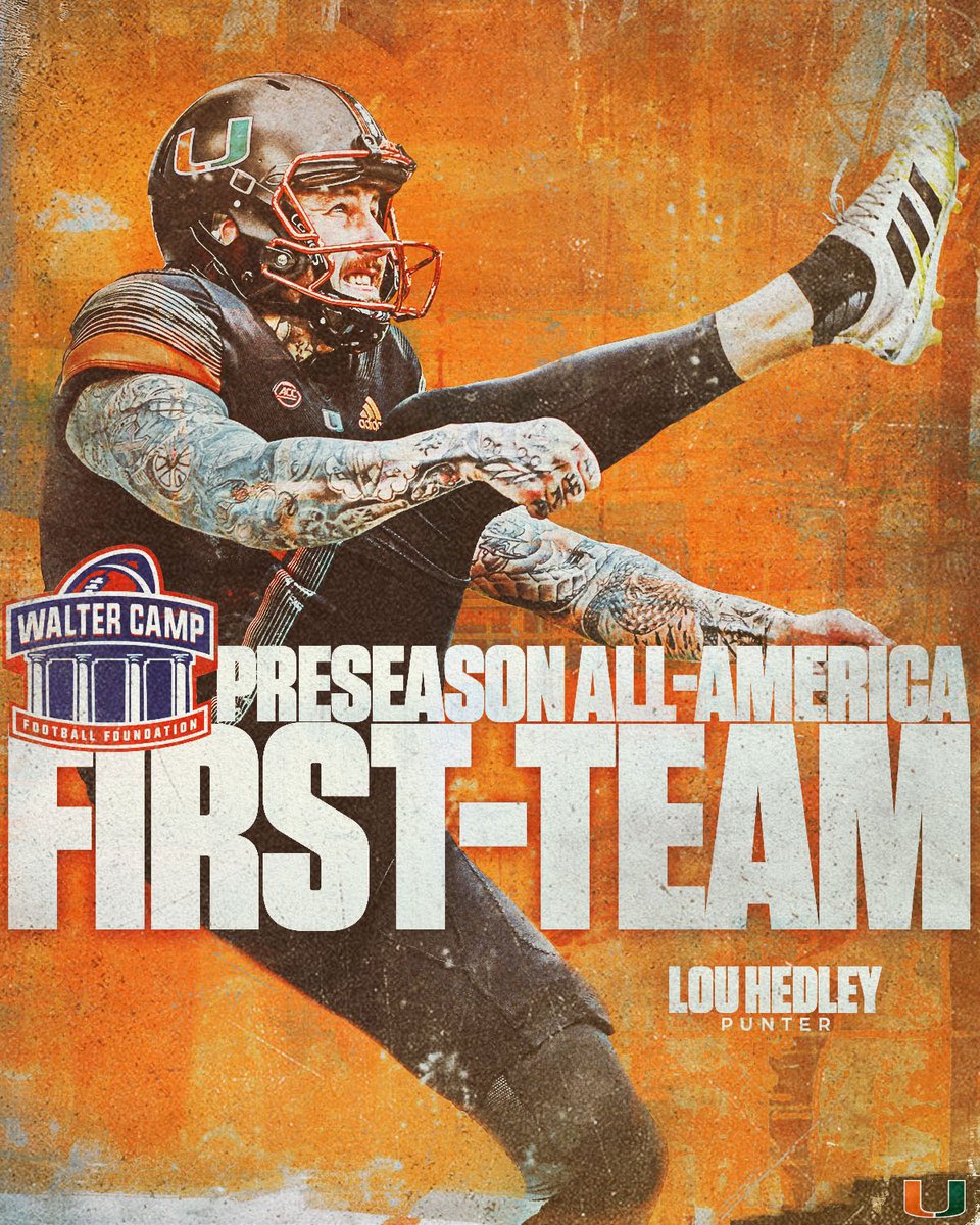 All American Punter @LouHedleyy