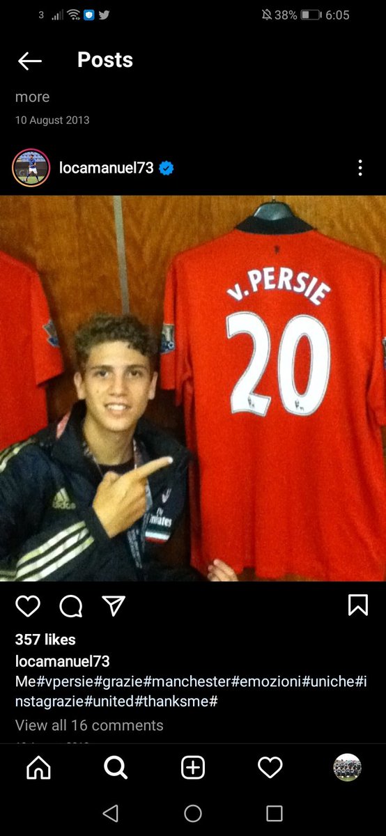 UTDColm's tweet image. Locatelli on Instagram 👀