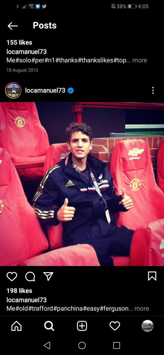UTDColm's tweet image. Locatelli on Instagram 👀