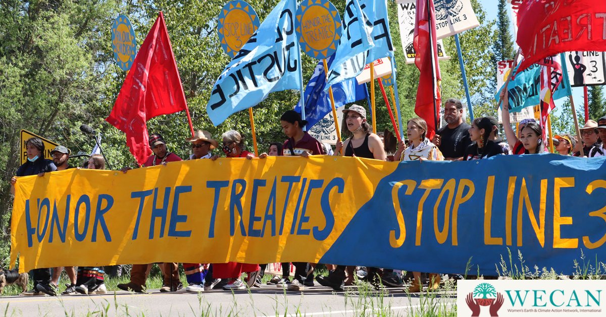 "So far, President Biden and the Army Corps of Engineers haven’t listened to our voices — we are hoping they will listen to yours.” Indigenous women leaders invite <a href="/SecDebHaaland/">Secretary Deb Haaland</a> to visit MN &amp; learn more about efforts to #StopLine3 and #HonorTheTreaties. bit.ly/35y6D4K