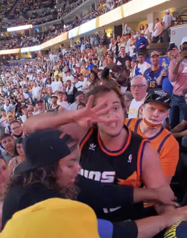 Devin Booker is sending an autographed jersey and tickets to the Western Conference Finals to a Suns fan who had an altercation with a Nuggets fan at Game 3 of their series