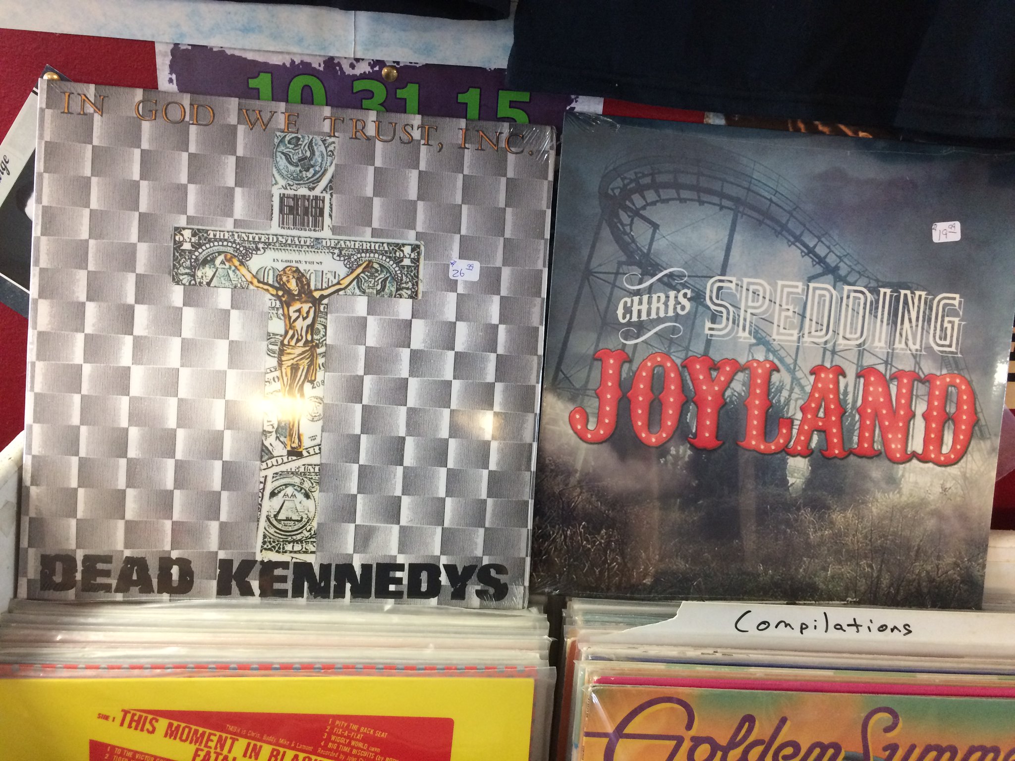 Happy Birthday to Jello Biafra of the Dead Kennedys & Chris Spedding 