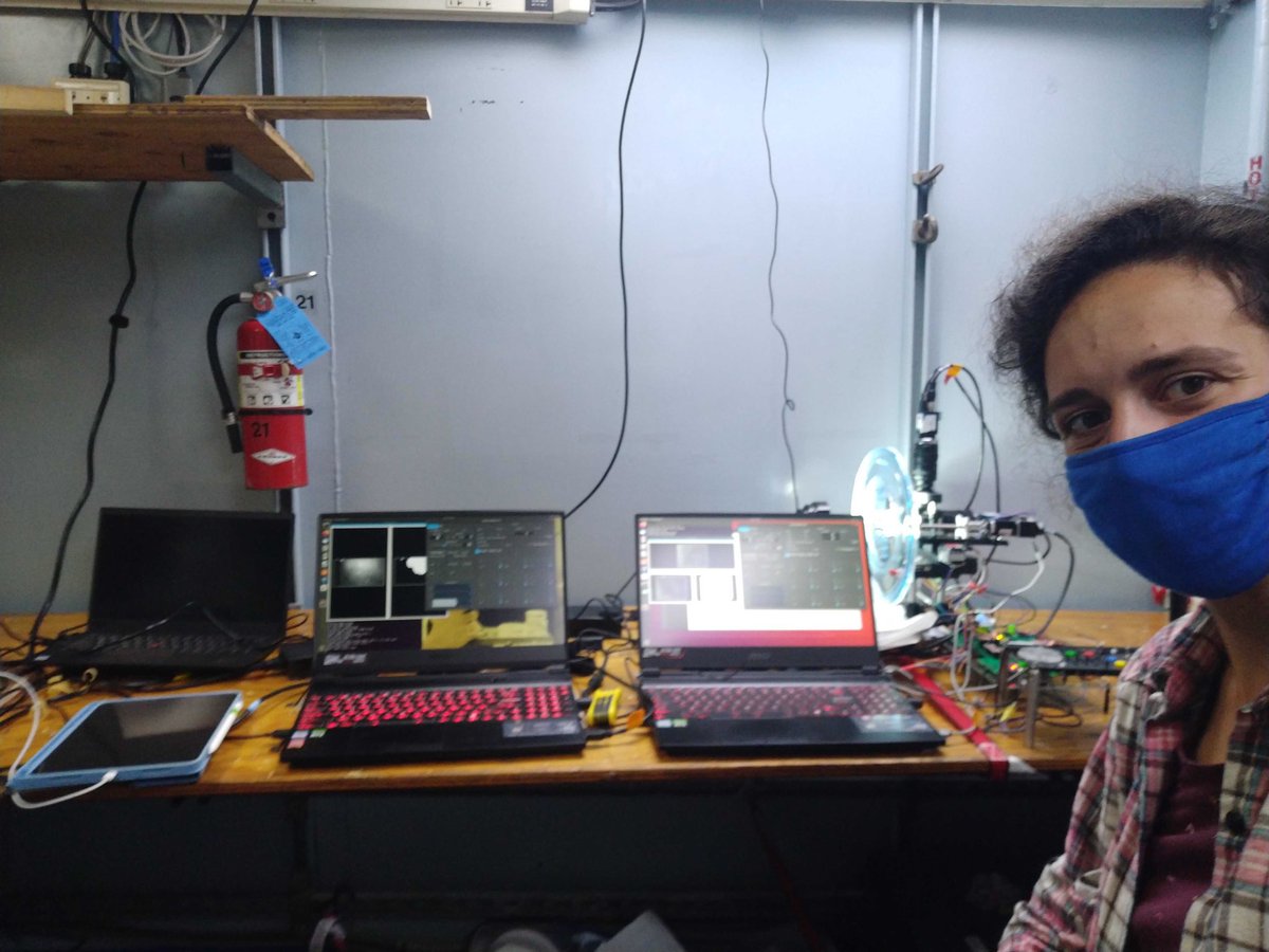 PrakashLab's tweet photo. After almost two years of waiting; #GravityMachine is back at sea! Incredibly excited for two new postdocs in lab - Rahul @MelanieHanneb & senior grad student @Eliott_Flaum to be on RV Endeavor. https://t.co/hLoPHF9ARc Part of NSF convergence collaboration with Kay, @bvanmooy.. https://t.co/TyJdBCsmDC