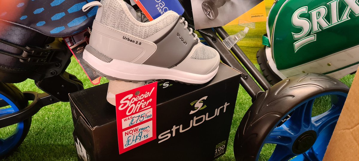 andyharper66's tweet photo. Bought grey Stuburt Urban 2.0 golf shoe priced by many at £49.99. Charged £60 and not £49.99 which was price on the shoe. Told it was new gel sole editon not available elsewhere. Found this was rubbish!Asked for money back as felt mislead and cheated - refused. Talks bull, avoid! https://t.co/zNYS8JbCq7