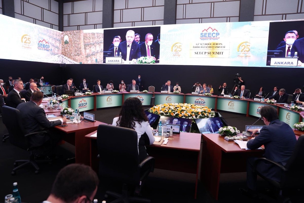 AureliuCiocoi's tweet photo. Glad to participate at #SEECP Summit in #Antalya and to endorse the #SouthEastEuropean #2030Strategy @rccint. Congratulations @TurkishCiOSEECP for completing a successful mandate. Happy #25thAnniversary of #SEECP! 👉https://t.co/Lu6R8LhrG9 https://t.co/bQdNgIMxiR