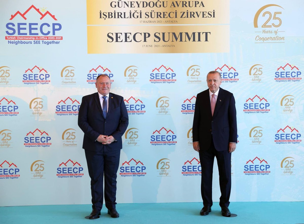 AureliuCiocoi's tweet photo. Glad to participate at #SEECP Summit in #Antalya and to endorse the #SouthEastEuropean #2030Strategy @rccint. Congratulations @TurkishCiOSEECP for completing a successful mandate. Happy #25thAnniversary of #SEECP! 👉https://t.co/Lu6R8LhrG9 https://t.co/bQdNgIMxiR